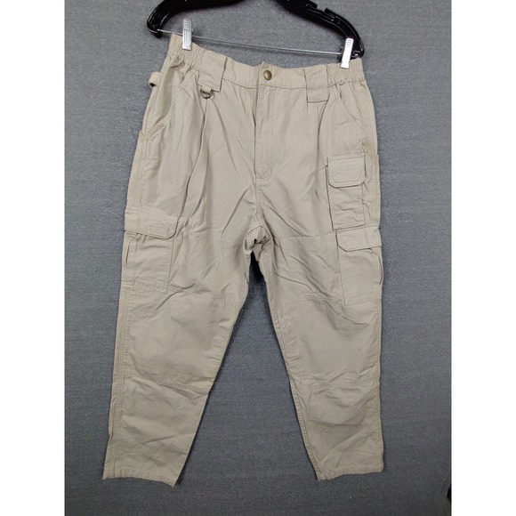 5.11 Tactical Womens Pants 14 Tan Canvas First Responder‎ Police Cargo Emt Fire - Picture 1 of 10